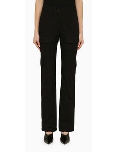 Givenchy Pantalone cargo nero in cotone