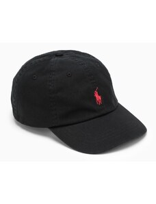 Polo Ralph Lauren Cappello da baseball nero con logo