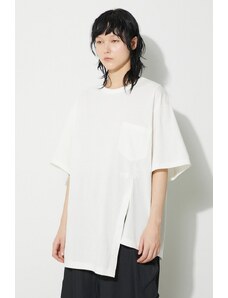 Y-3 t-shirt Premium Loose SS Tee donna colore beige IV5555