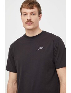 Puma t-shirt in cotone uomo colore nero 586776