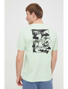 adidas t-shirt in cotone uomo colore verde IN6237