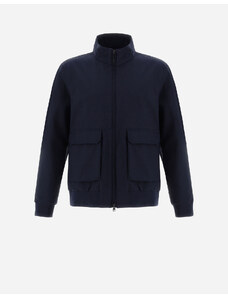 Herno BOMBER IN LAYERS WOOL STORM