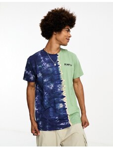 Kavu - Klear Above Etch Art - T-shirt tie-dye-Blu navy