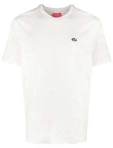 Diesel T-shirt logotype bianca