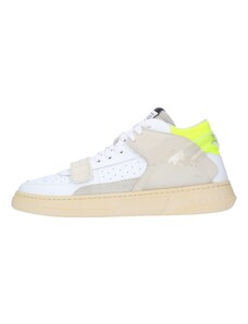 Run Of Sneakers Bianco-giallo