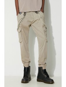 Alpha Industries pantaloni Utility Pant uomo colore beige 128202
