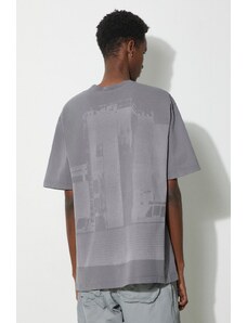 A-COLD-WALL* t-shirt in cotone Discourse T-Shirt uomo colore grigio ACWMTS187