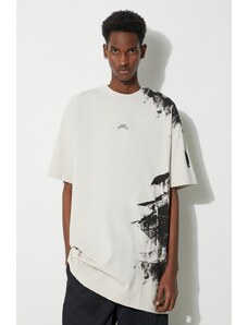 A-COLD-WALL* t-shirt in cotone Brushstroke T-Shirt uomo colore beige ACWMTS188