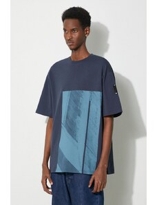 A-COLD-WALL* t-shirt in cotone Strand T-Shirt uomo colore blu navy ACWMTS189