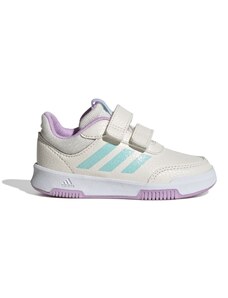 Sneakers primi passi grigie da bambina con dettagli lilla adidas Tensaur Sport 2.0 CF I