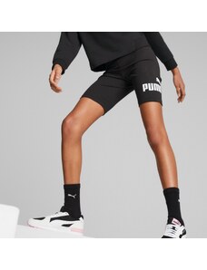 Pantaloncini corti stile ciclista da bambina con logo Puma Essentials+