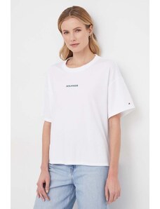 Tommy Hilfiger t-shirt donna colore bianco