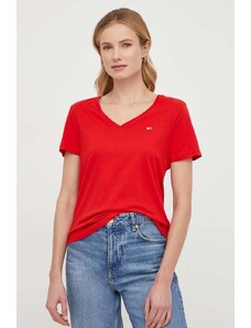 Tommy Jeans t-shirt in cotone pacco da 2 donna