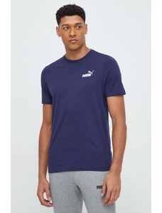Puma t-shirt uomo colore blu navy 679187