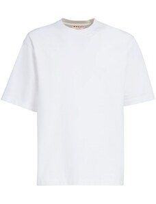 Marni T-shirt bianca con applicazione
