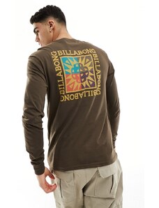 Billabong - Unison - Maglietta a maniche lunghe color chicco di caffè-Marrone