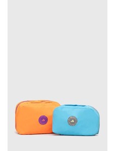adidas by Stella McCartney borsa da toilette pacco da 2 colore arancione