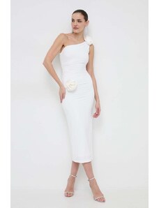 Bardot vestito colore bianco