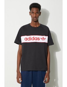 adidas Originals t-shirt in cotone uomo colore nero IS1404