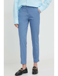 Sisley pantaloni donna colore blu