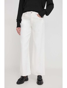 Sisley jeans donna colore bianco