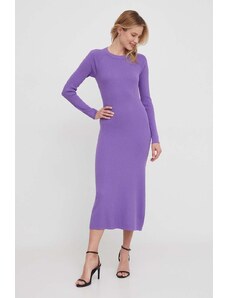 Sisley vestito colore violetto