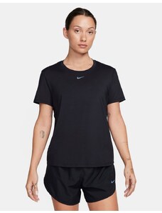 Nike Training - One Dri-FIT - T-shirt slim fit nera-Nero