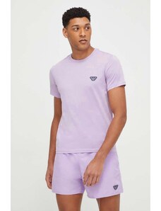 Emporio Armani Underwear t-shirt in cotone uomo colore violetto