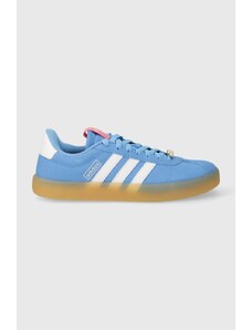 adidas sneakers in camoscio COURT colore blu ID9074