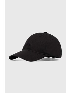 Levi's berretto da baseball colore nero con applicazione