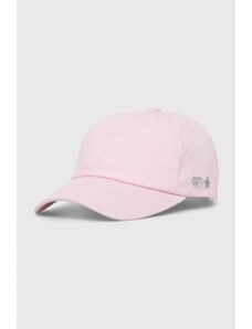Chiara Ferragni berretto da baseball in cotone colore rosa