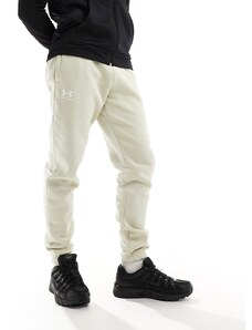 Under Armour - Essential Novelty - Joggers in pile color pietra-Neutro
