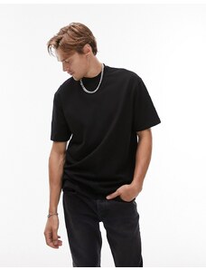 Topman - Confezione da 2 T-shirt oversize nere-Multicolore
