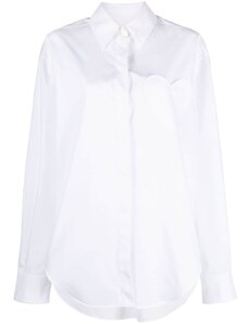 MOSCHINO JEANS Camicia bianca patch heart