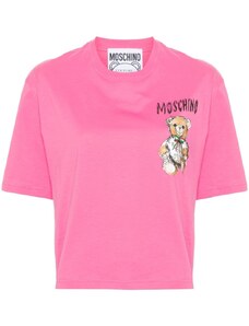 MOSCHINO T-shirt rosa mini Teddy Bear
