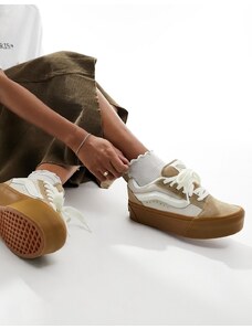 Vans - Knu Stack - Sneakers color cuoio con suola in gomma-Neutro