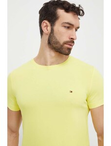 Tommy Hilfiger t-shirt uomo colore giallo MW0MW10800
