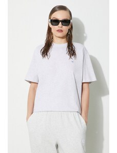 Carhartt WIP t-shirt in cotone S/S Casey T-Shirt donna colore grigio I032206.1DQXX
