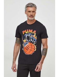 Puma t-shirt uomo colore nero 586866
