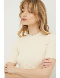 HUGO maglione donna colore beige