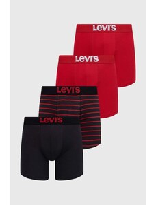 Levi's boxer pacco da 4 uomo colore nero