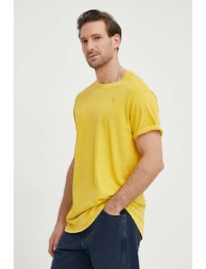 G-Star Raw t-shirt in cotone x Sofi Tukker uomo colore giallo
