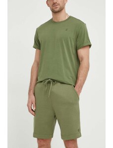 G-Star Raw pantaloncini uomo colore verde
