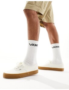 Vans Authentic - Sneakers bianco sporco con suola in gomma