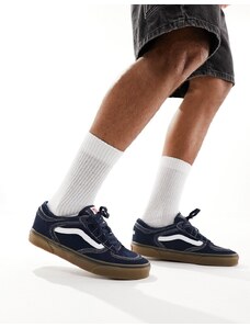 Vans - Rowley Classic - Sneakers blu navy con suola in gomma