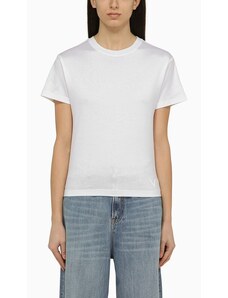 Valentino T-shirt girocollo bianca in cotone