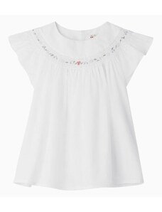 Bonpoint Blusa Fillys bianca in cotone