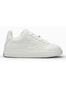 Burberry Sneaker Box bianca in pelle