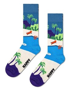 Happy Socks calzini Poolside colore blu