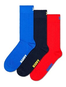 Happy Socks calzini Solid pacco da 3